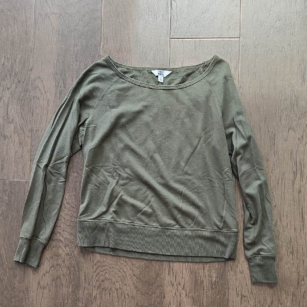 JoyLab Olive Long Sleeve Shirt